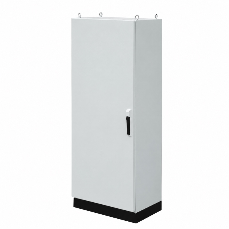 PLC electrical control enclosure with lifting rings