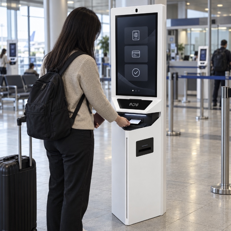 Airport Self-Service Issue Kiosk