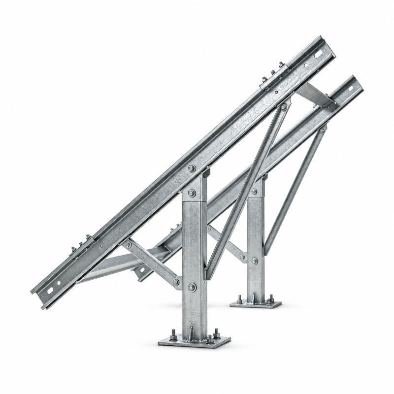 Custom Solar Panel Mounting Structure